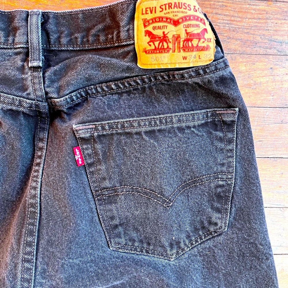 Levi black jeans
